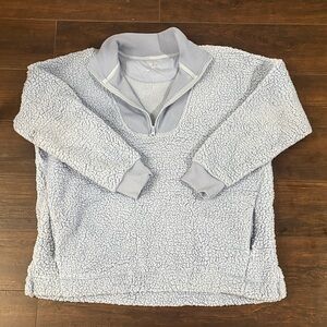 Cozy Aerie baby blue Women's Half-Zip pullover